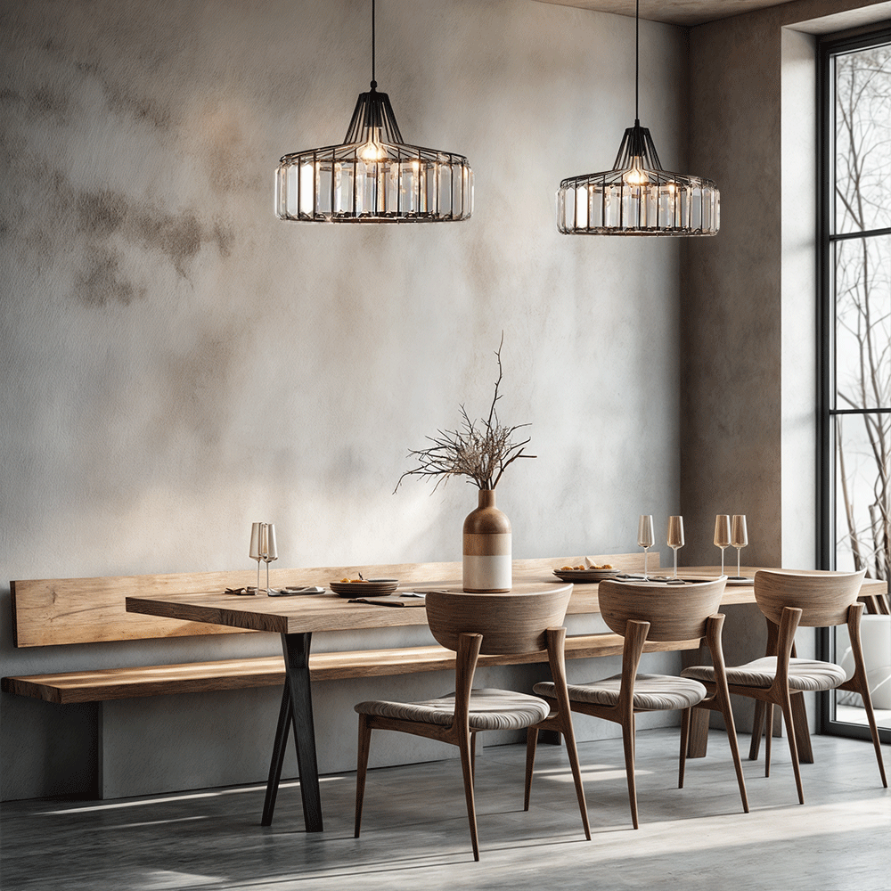 Lyra Crystal Pendant Light for Elegant Home Ambience