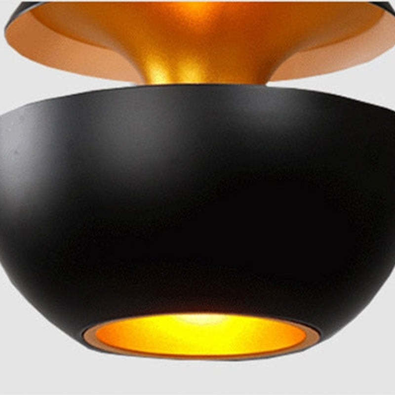 NexaLum Modern LED Pendant Light In Black And White