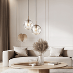 Novae Glass Pendant Light With Minimalist Silhouette