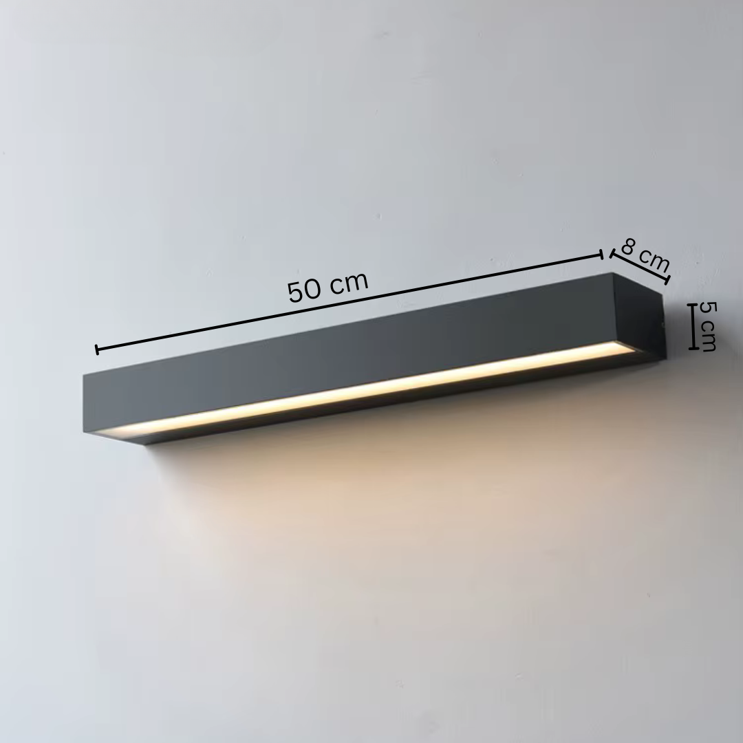 LumaHart Outdoor Lamp With LED Bulbs Included IP65 Rated Weatherproof