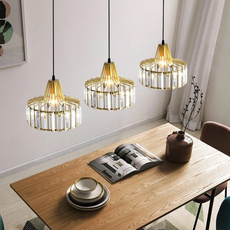 Lyra Crystal Pendant Light for Elegant Home Ambience