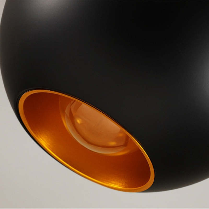 NexaLum Modern LED Pendant Light In Black And White