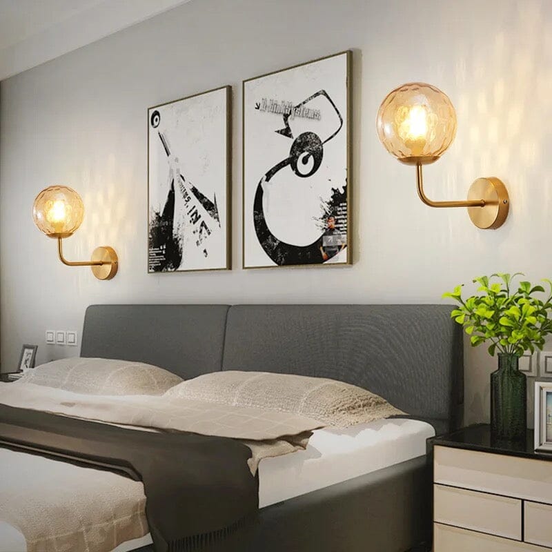 Virelle Wall Lamp Iron Frame With Warm Glow and Elegant Finish