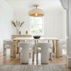 NovaLume Halo Ceiling Light With Speckled Finish Texture