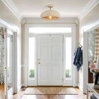 NovaLume Halo Ceiling Light With Speckled Finish Texture