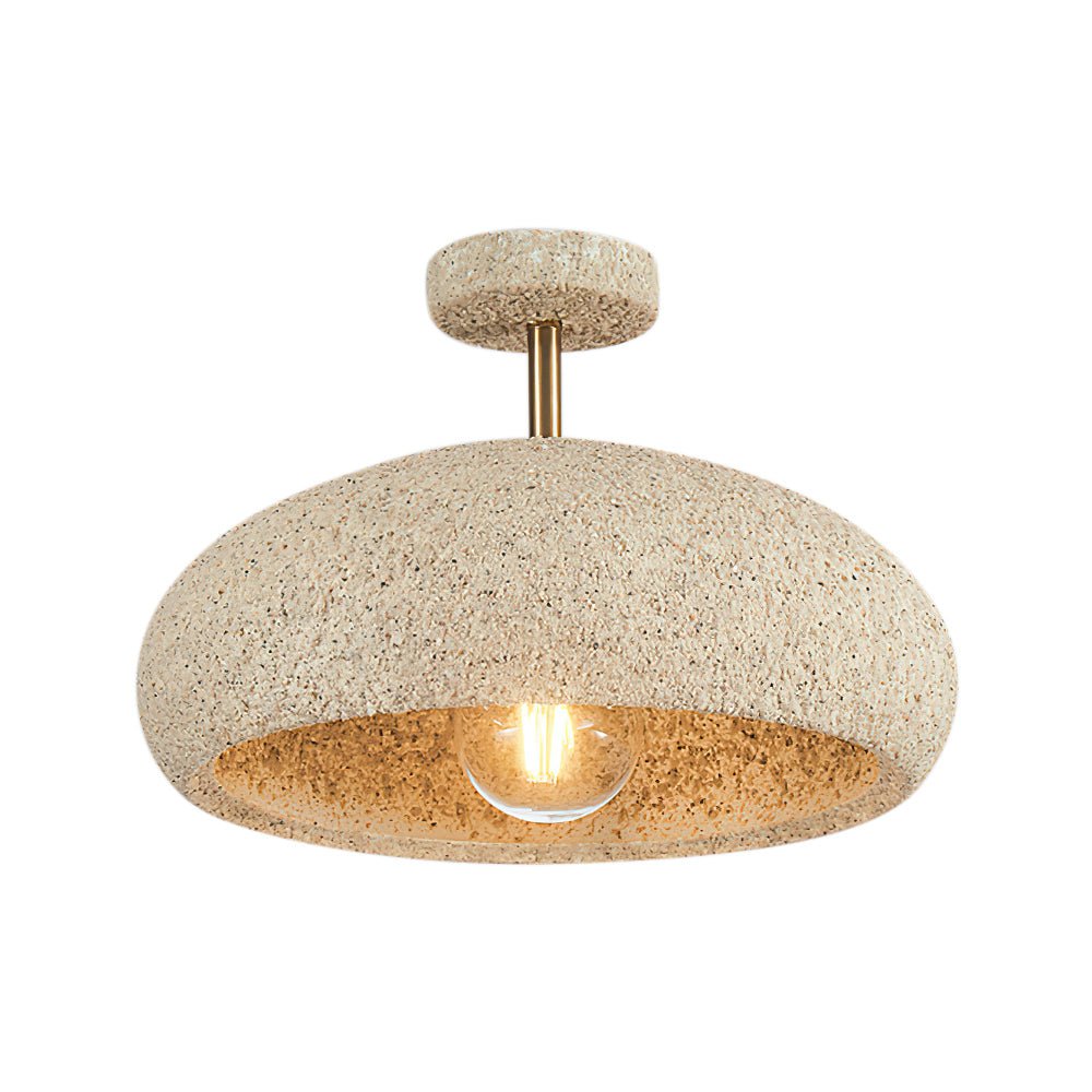 NovaLume Halo Ceiling Light With Speckled Finish Texture