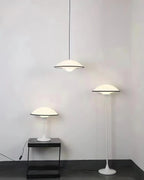 Lampada da Tavolo ArdenGlow Nordic con Paralume a Cupola, Finitura Nera