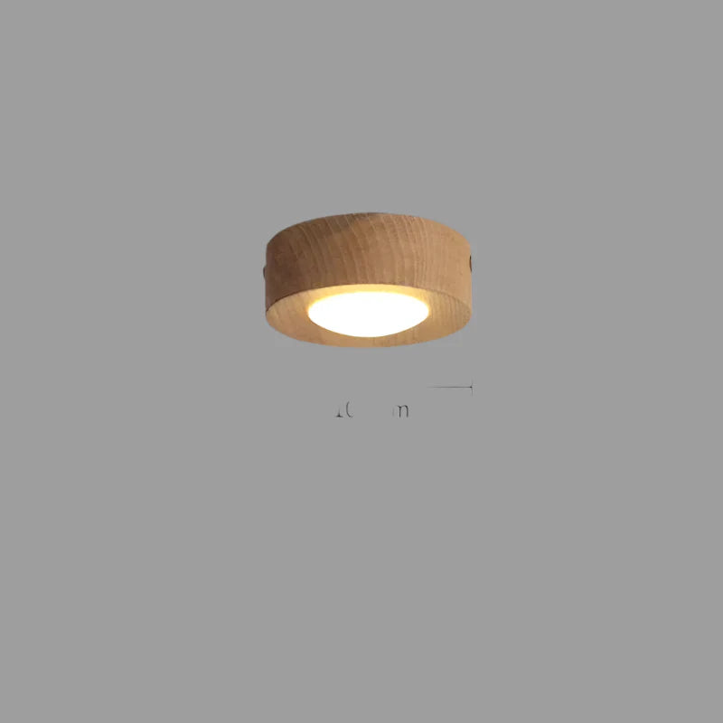 SylvaLume Walnut LED Ceiling Light Soft Ambient Glow