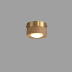 SylvaLume Walnut LED Ceiling Light Soft Ambient Glow