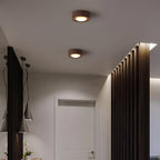 SylvaLume Walnut LED Ceiling Light Soft Ambient Glow