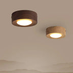 SylvaLume Walnut LED Ceiling Light Soft Ambient Glow