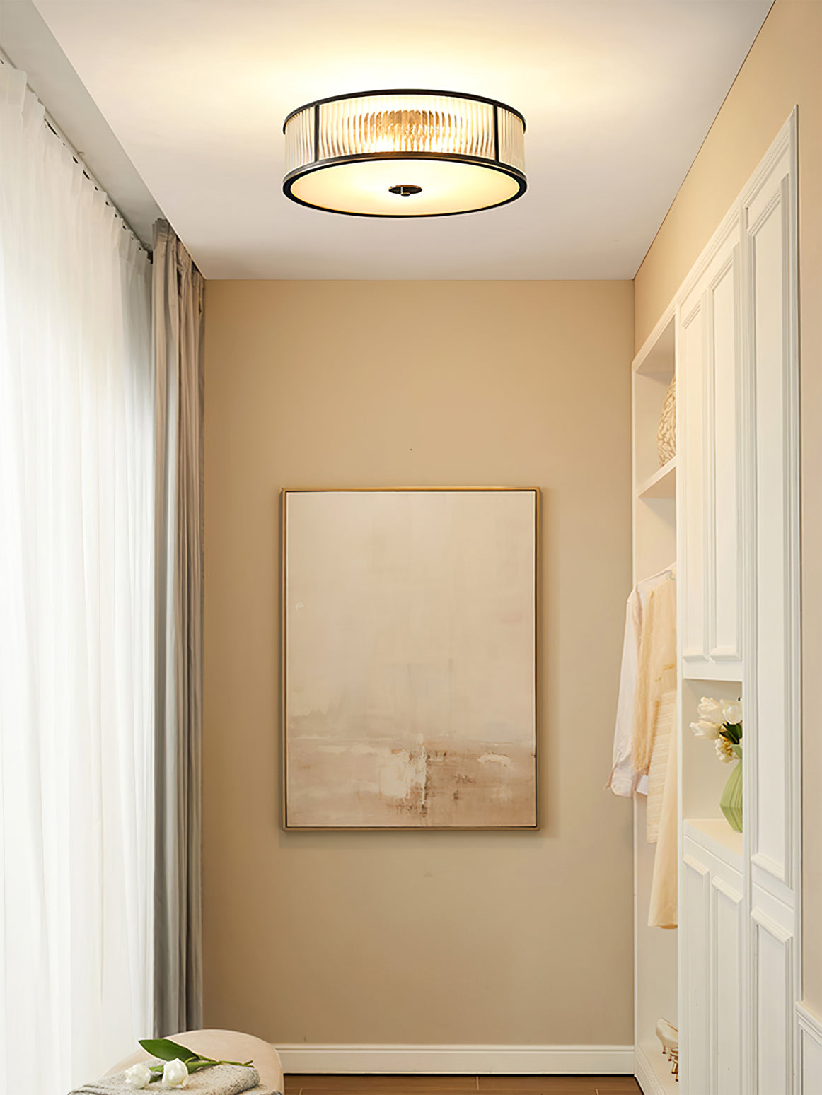 Asterra | Vintage mennyezeti lámpa meleg, egyenletes fénnyel