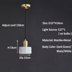 Caelara Marmor Pendelleuchte aus der NovaMarble Kollektion