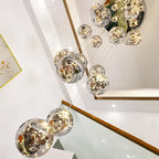 AstraLume Bubble Glass LED Ceiling Chandelier Light