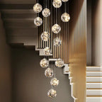 AstraLume Bubble Glass LED Ceiling Chandelier Light
