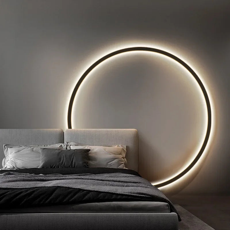 LumaRing Wall Light Minimalist Circular Lamp for Modern Interiors