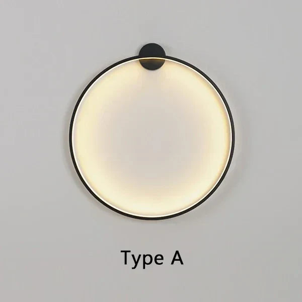 LumaRing Wall Light Minimalist Circular Lamp for Modern Interiors