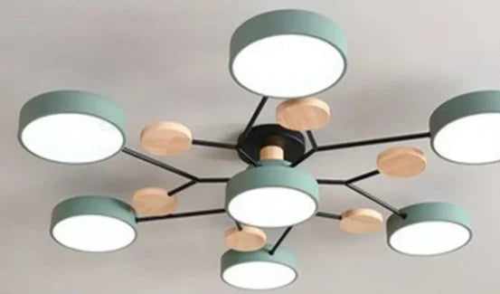 Lumenova Contemporary Ceiling Light With Slim LED Profile