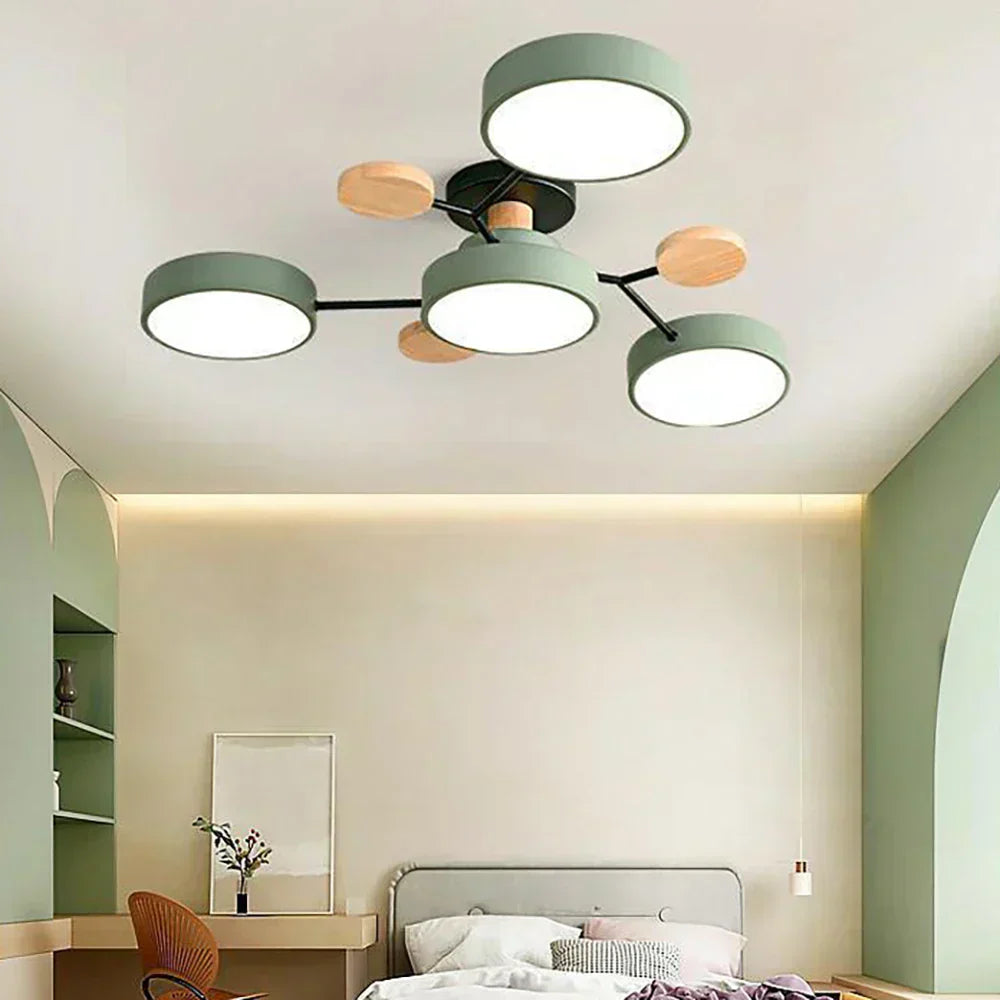 Lumenova Contemporary Ceiling Light With Slim LED Profile