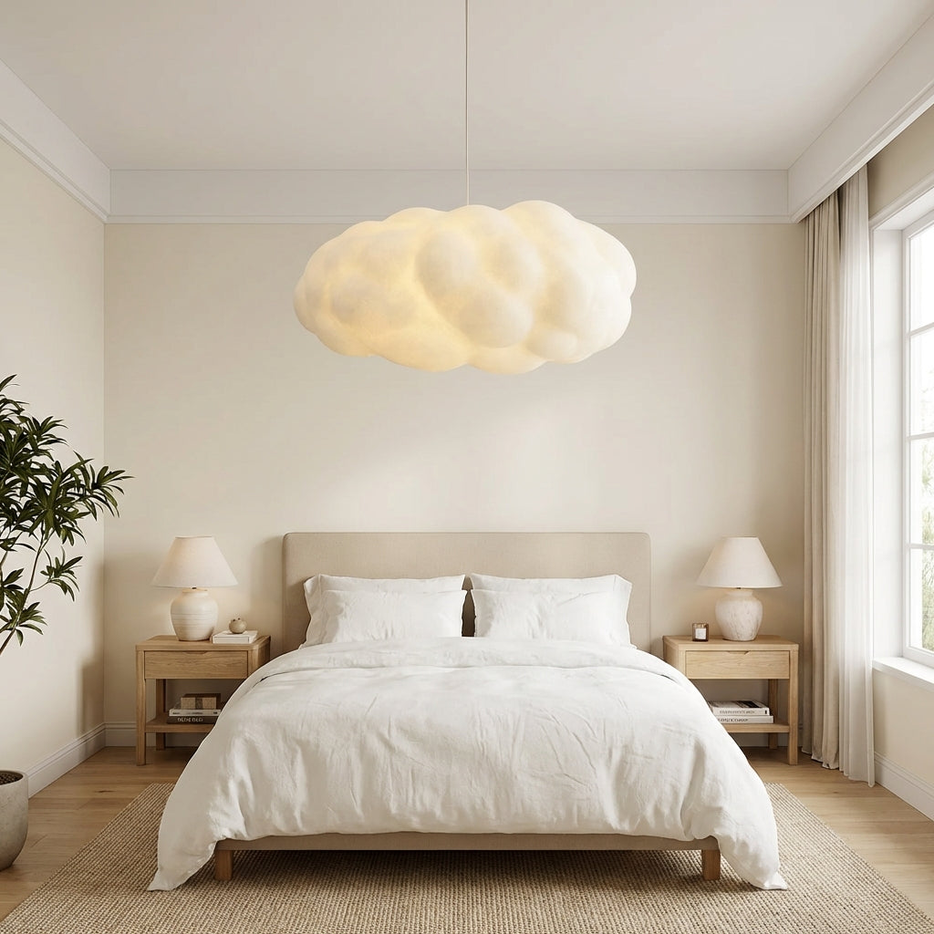 Aeroa szoborszerű függeszték textil anyagból beltéri használatra