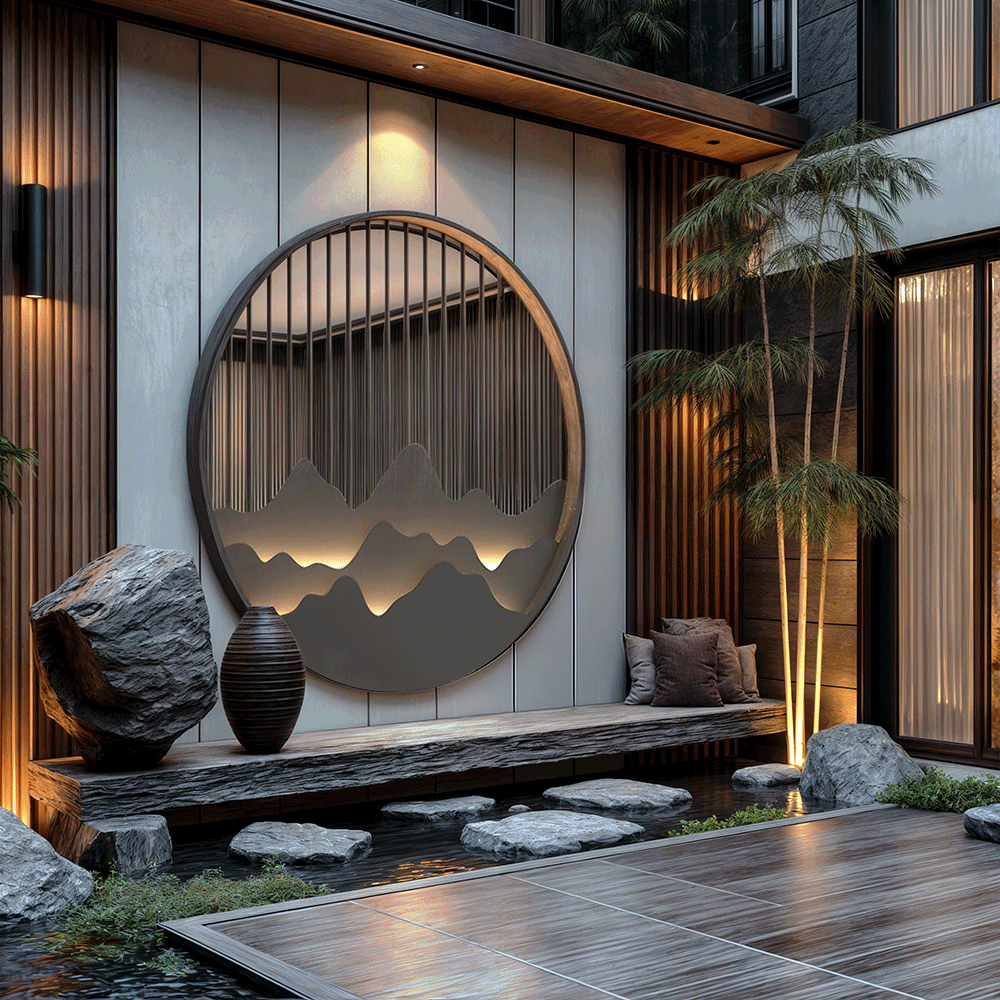 Lyra Outdoor Wall Light 6W LED IP55 Waterproof Exterior