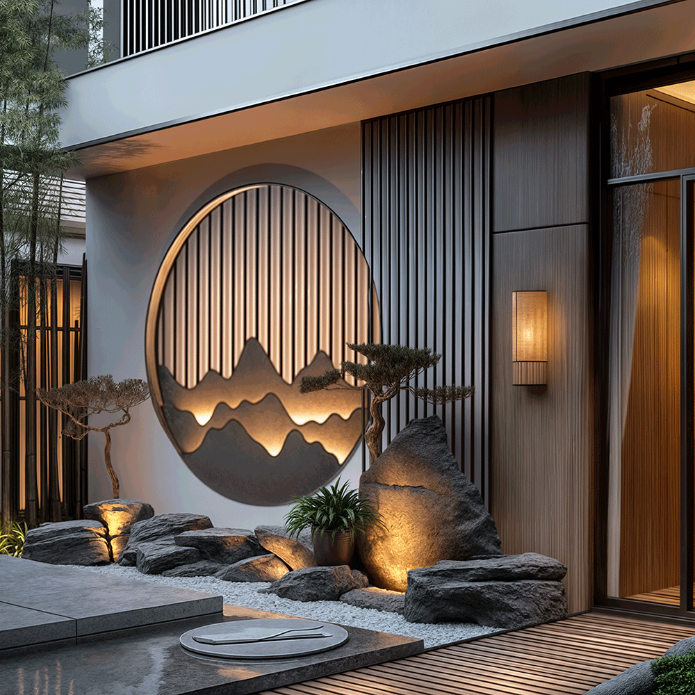 Lyra Outdoor Wall Light 6W LED IP55 Waterproof Exterior