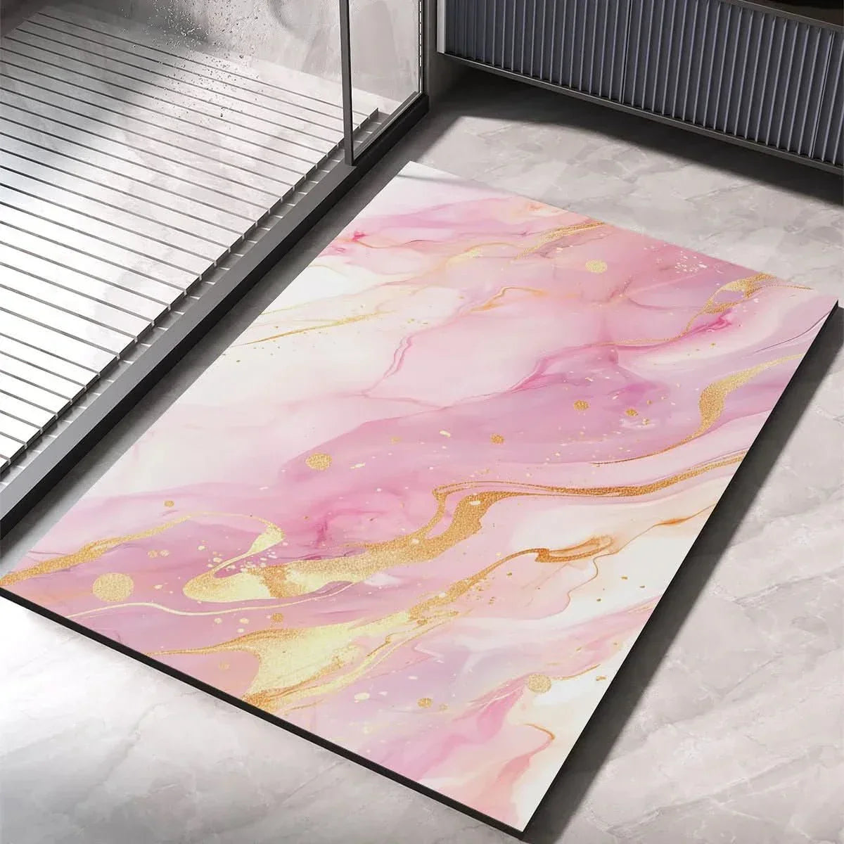 AquaGuard Diatomiszta Iszap Fürdőszobai Szőnyeg Prémium Nedvszívó Csúszásgátló