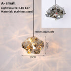 NovaGrid Stainless Steel Geometric Modern Pendant Lights