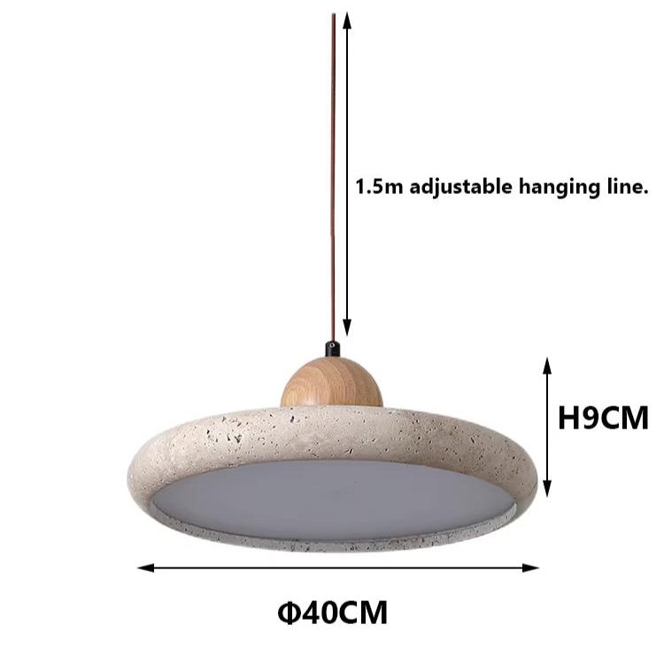 Caelstone Pendant Light With 1 LED and 1.8m Cord for Living Room