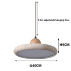 Caelstone Pendant Light With 1 LED and 1.8m Cord for Living Room