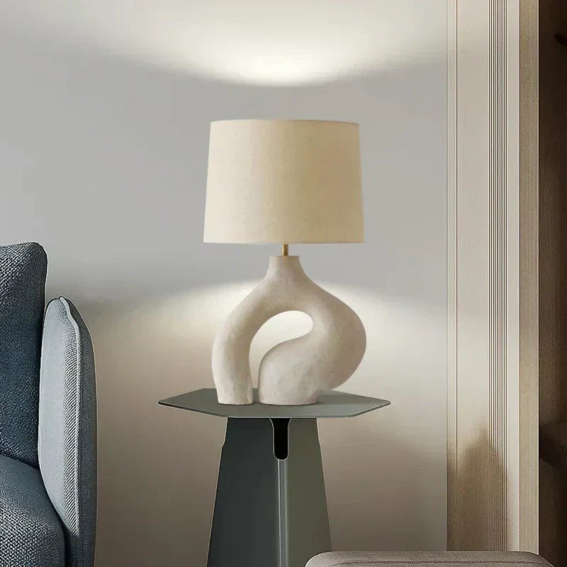 NovaLume Modern Table Lamp With 12W LED AC Power By Elora