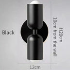 NovaLume Warmes Licht Zwei-Lampen LED Wandleuchten für Zuhause