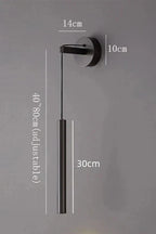 Solara Copper LED Wall Lamp Single Light Wall Mount