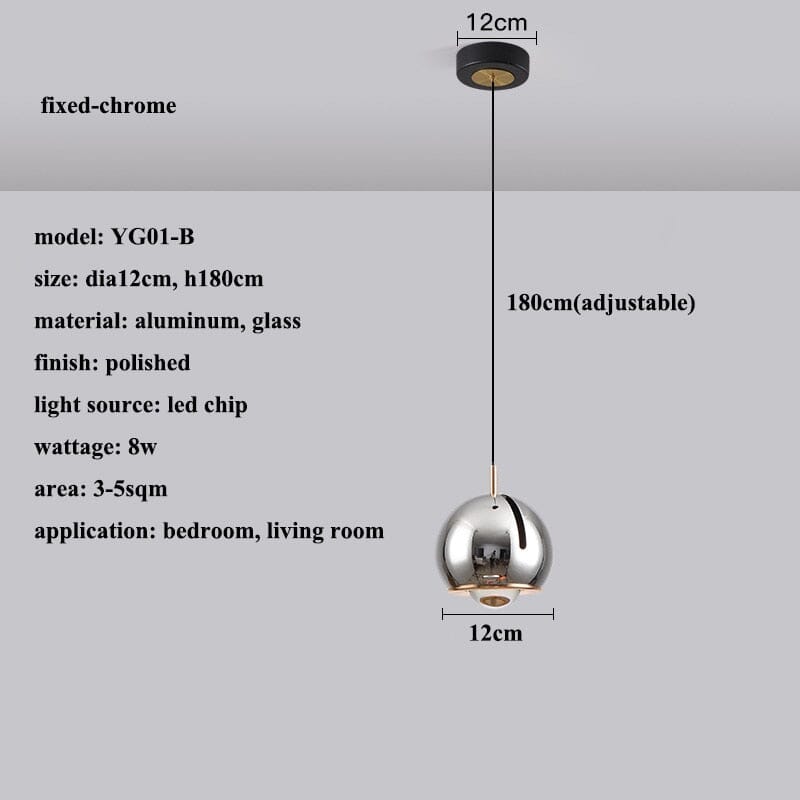 AstraLume Adjustable Angle LED Pendant Light Dimmable