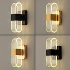 LumaNova Aluminum LED Wall Sconces Modern Glow Collection