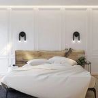 NovaRidge Dual LED E14 Metal Wall Lamp Sconce For Living Rooms