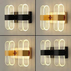 LumaNova Aluminum LED Wall Sconces Modern Glow Collection