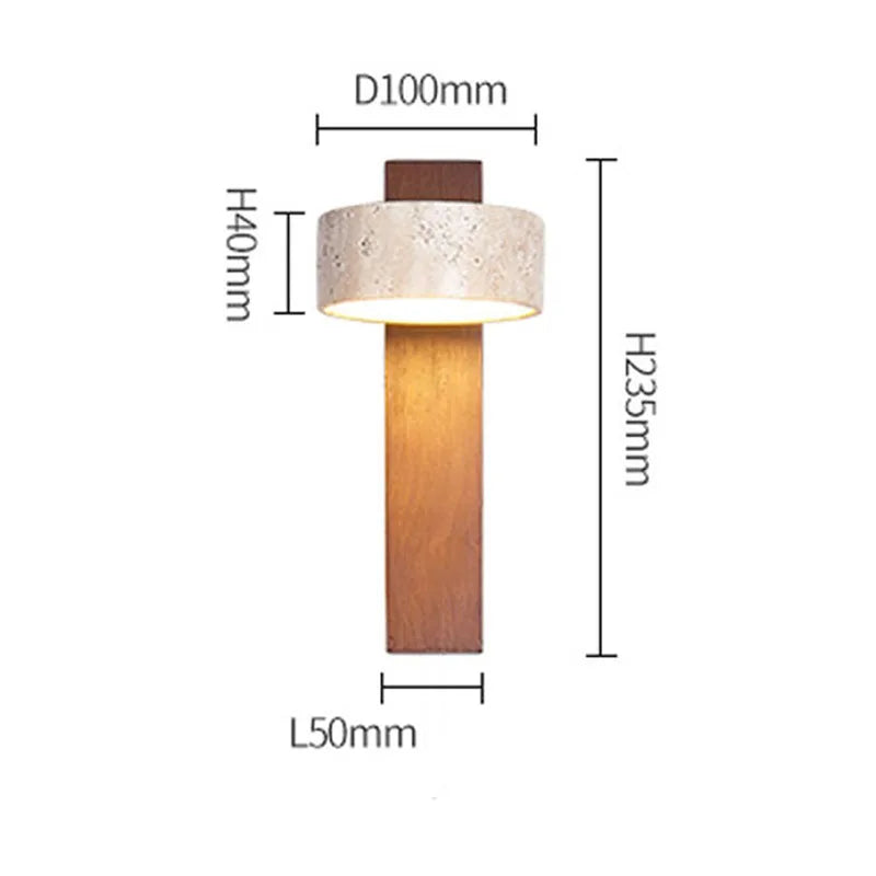 NovaMarble Wall Sconce | LED G9, 90 to 260V, Not Dimmable