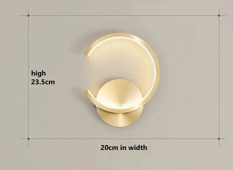 NovaLume Wall Sconce Collection With LED Aluminum Lighting