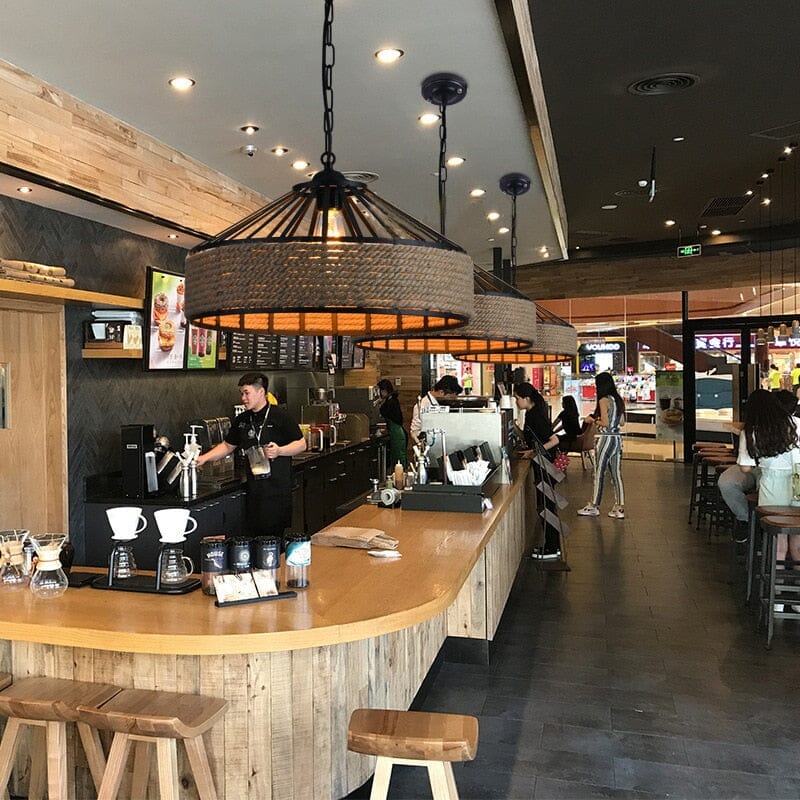 Ropehaven Pendant Light With Vintage Distressed Metal Shade