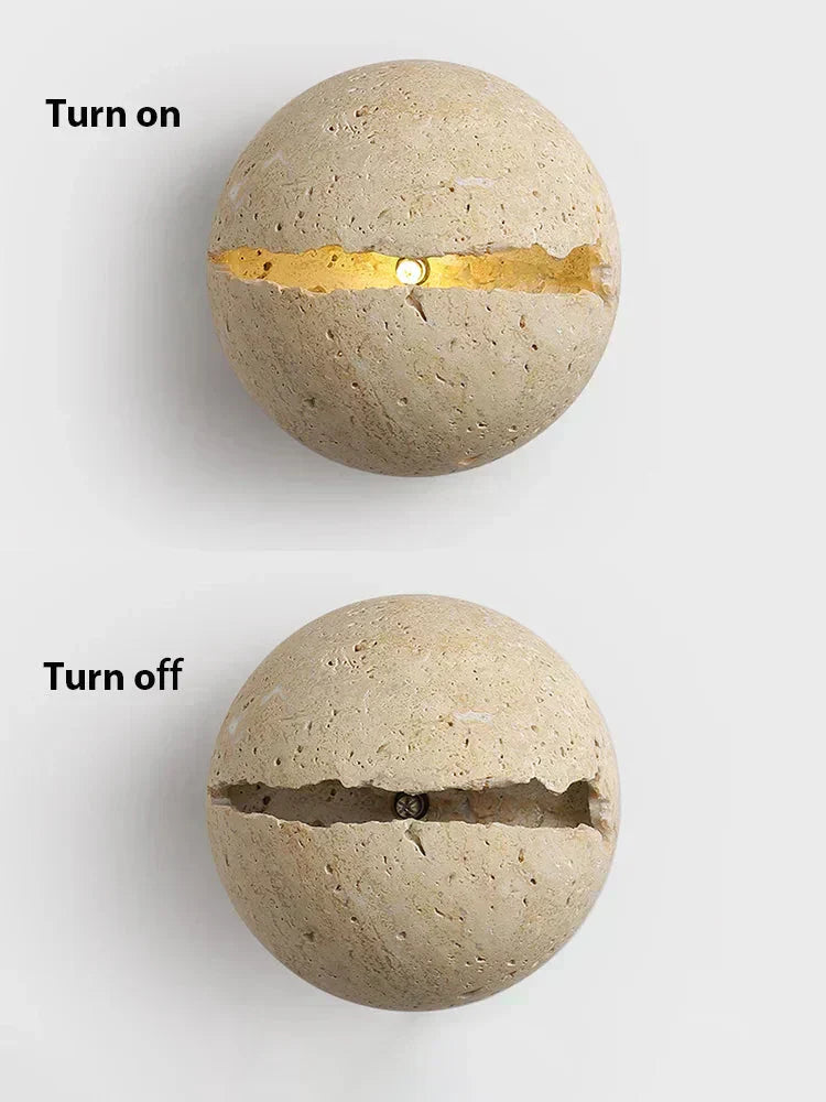 SolaraStone Wandleuchte LED G4 mit Touch-Schalter zur Wandmontage