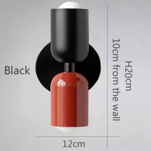 NovaLume Warmes Licht Zwei-Lampen LED Wandleuchten für Zuhause