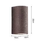 NovaLume Dual LED Metal Wall Sconce Two Light Fixture