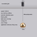 AstraLume Adjustable Angle LED Pendant Light Dimmable