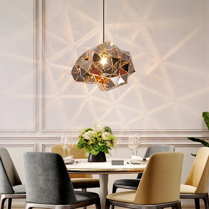 NovaGrid Stainless Steel Geometric Modern Pendant Lights