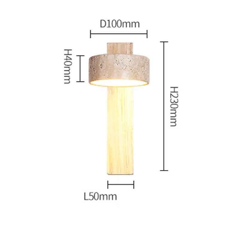 NovaMarble Wall Sconce | LED G9, 90 to 260V, Not Dimmable