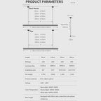 Liora Holz Pendelleuchte 1-Lampe Kabel Deckenlampe