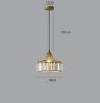 Lyra Crystal Pendant Light for Elegant Home Ambience