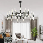 AstraGrid Nova Matrix LED Chandelier for Modern Interiors