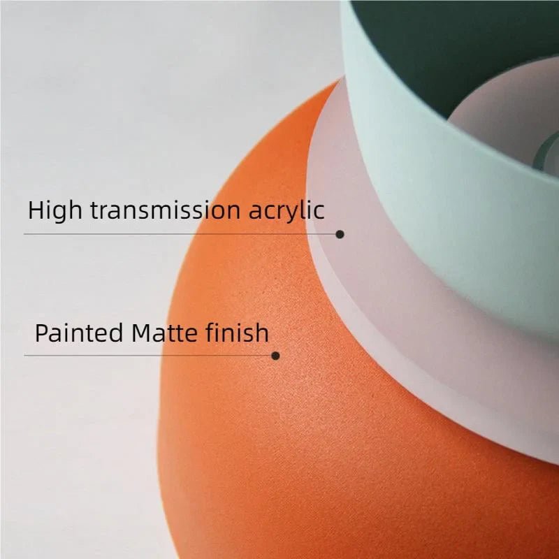 AstraLume Warm White LED Pendant Lamp Collection With Metal Cord